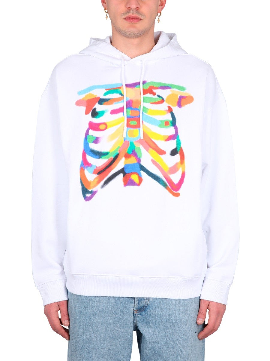 MARCELO BURLON COUNTY OF MILAN - Man - White - Sweatshirt