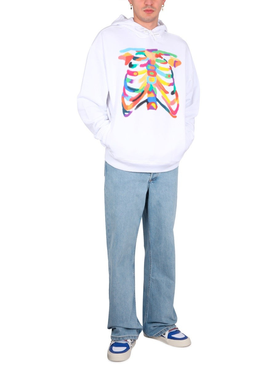 MARCELO BURLON COUNTY OF MILAN - Man - White - Sweatshirt