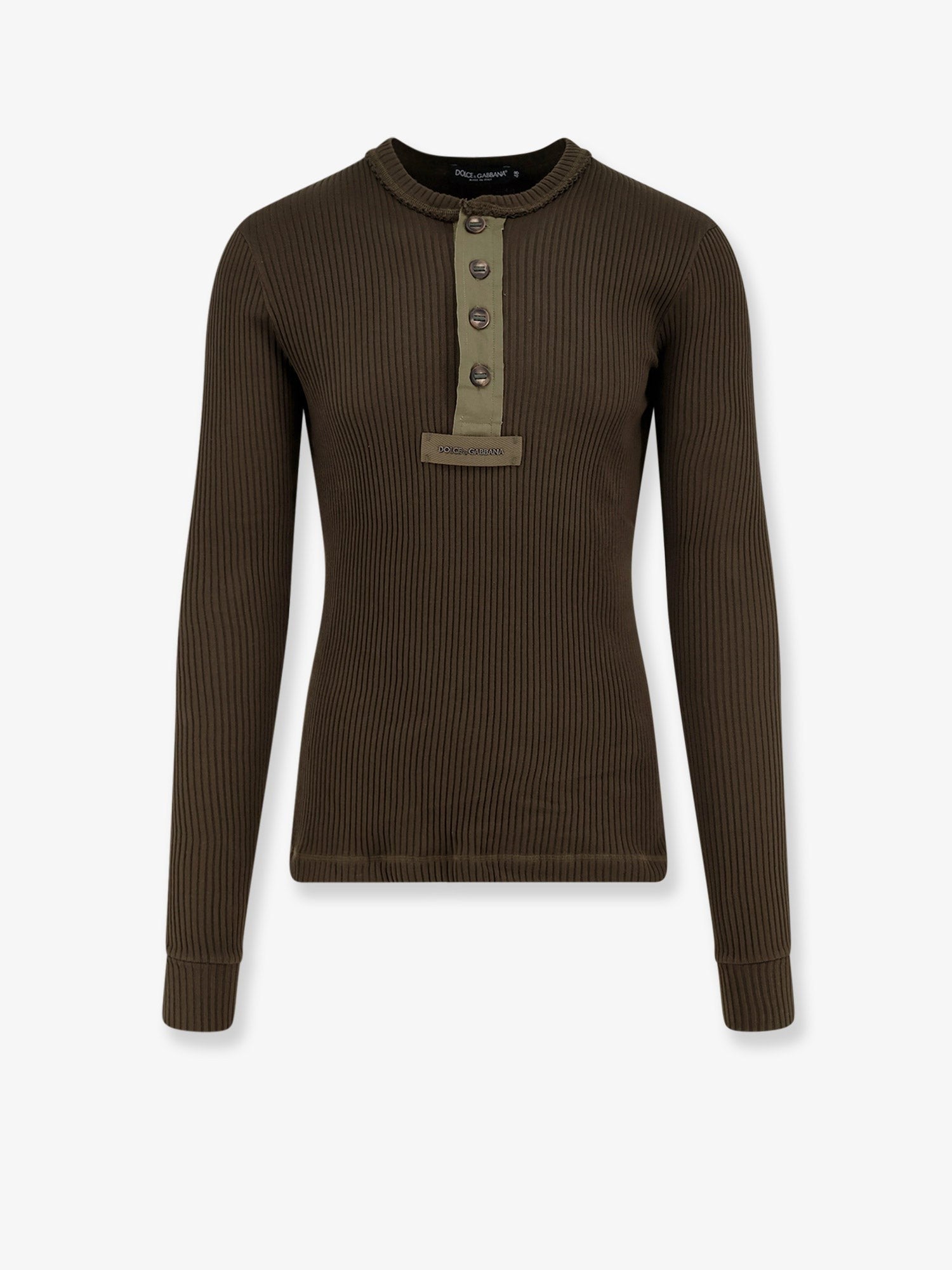 Dolce & Gabbana - Man - Green - Knit Sweater