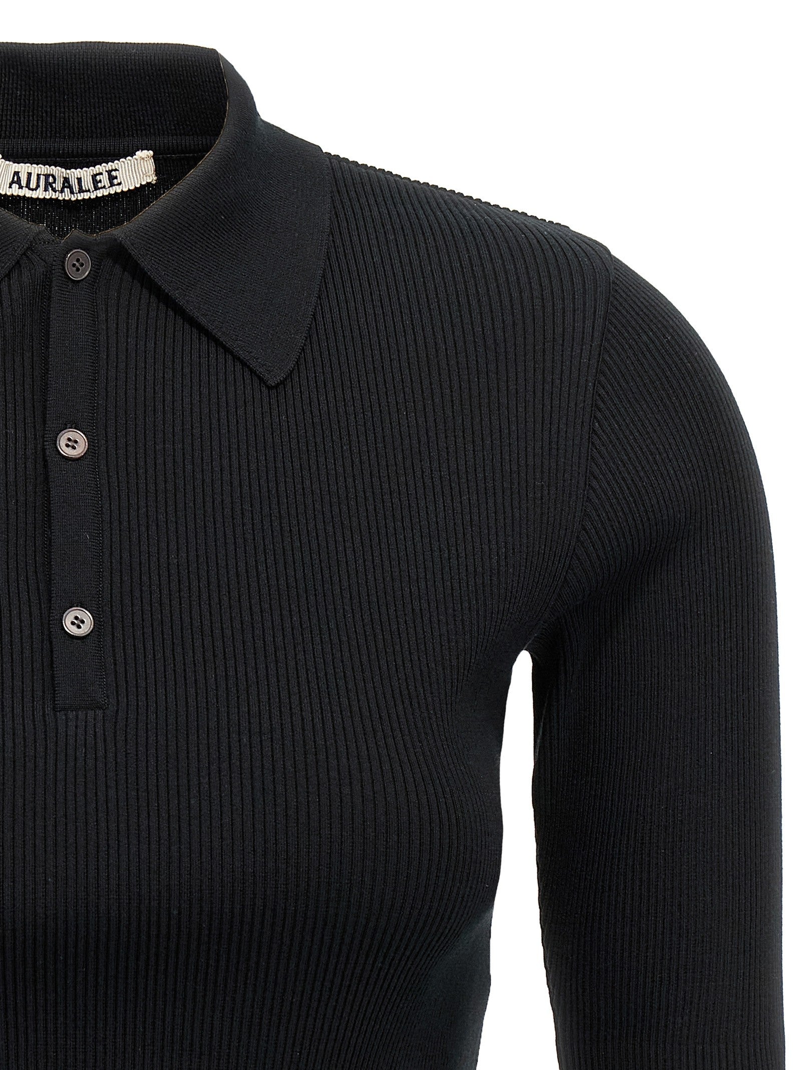 AURALEE - nan - Black - Polo Shirt