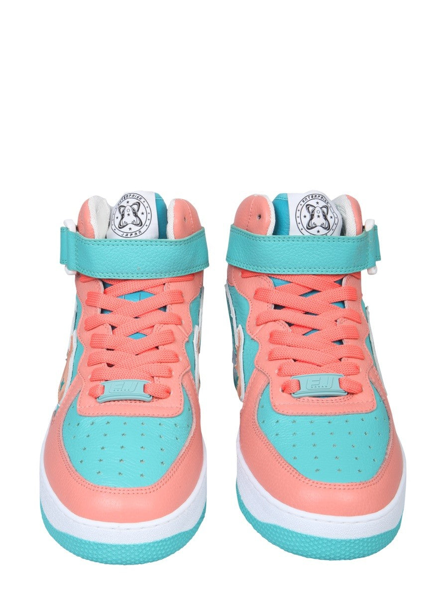 ENTERPRISE JAPAN - Woman - Blue - Sneaker