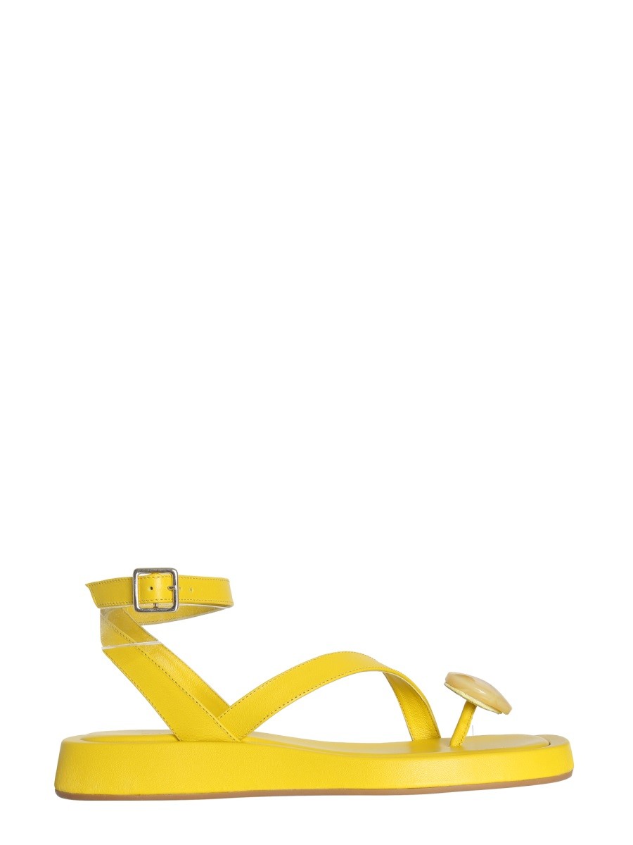 GIA BORGHINI - Woman - Yellow - Sandal