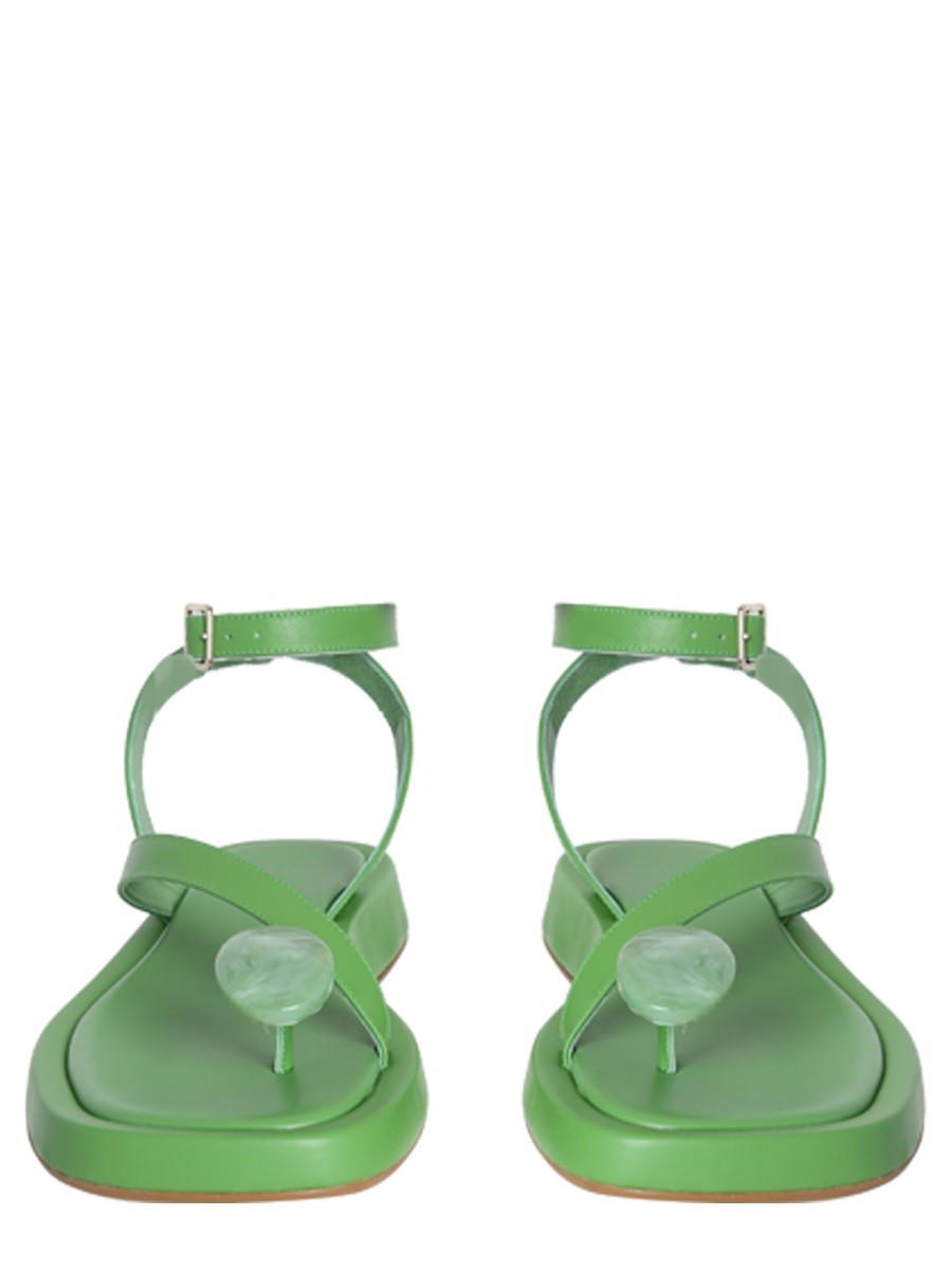 GIA BORGHINI - Woman - Green - Sandal