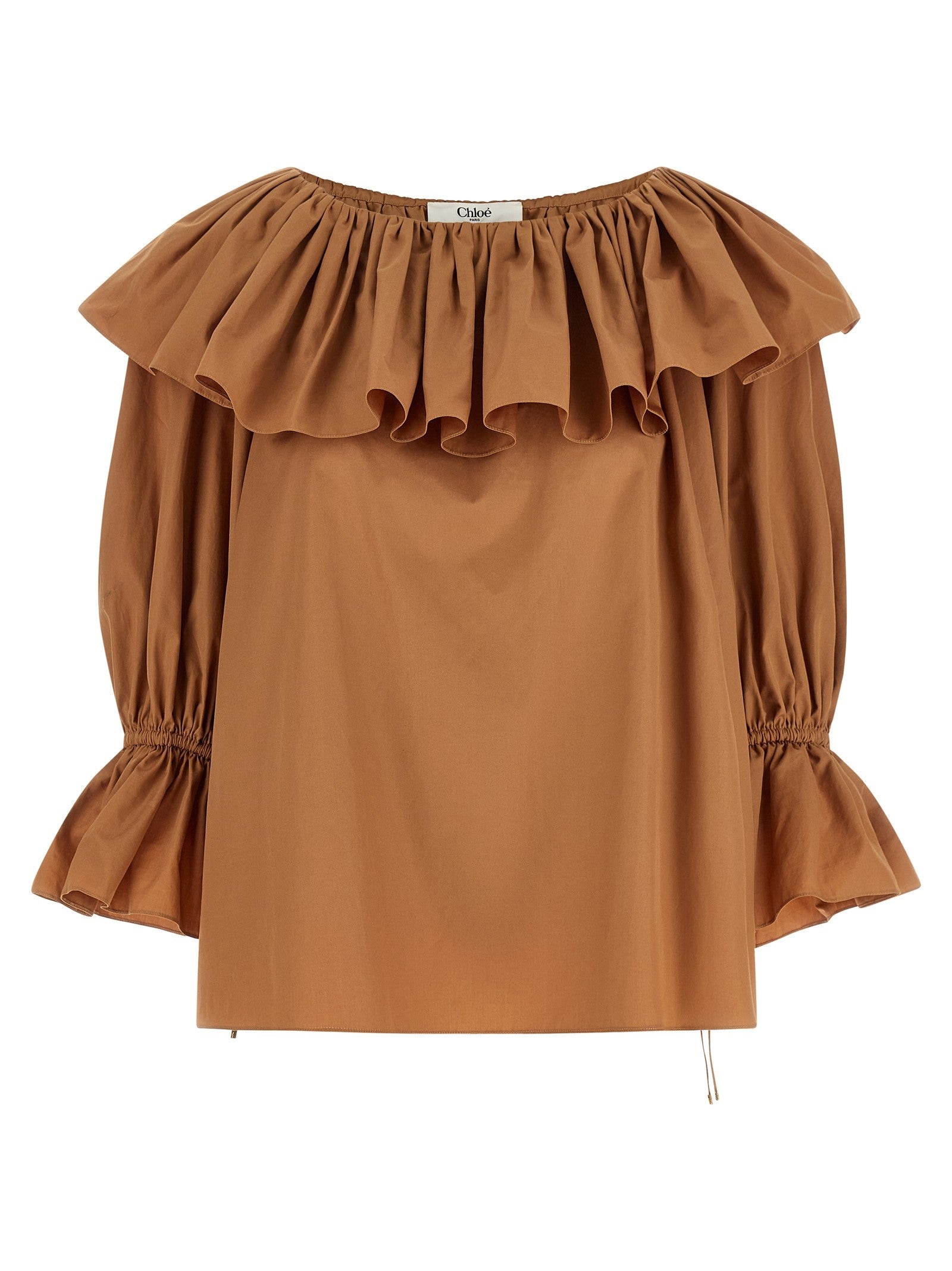 CHLOÉ - nan - Beige - Shirt