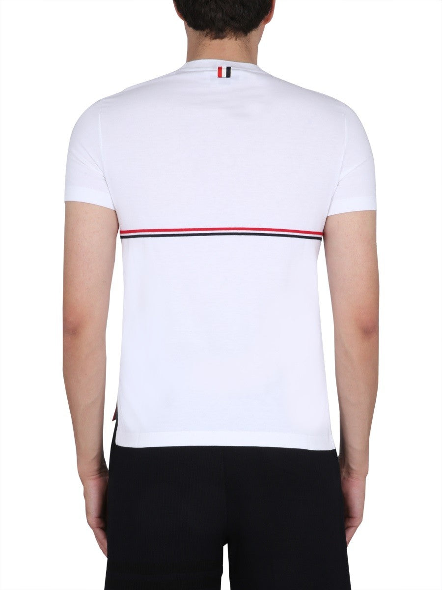 THOM BROWNE - Man - White - T-shirt