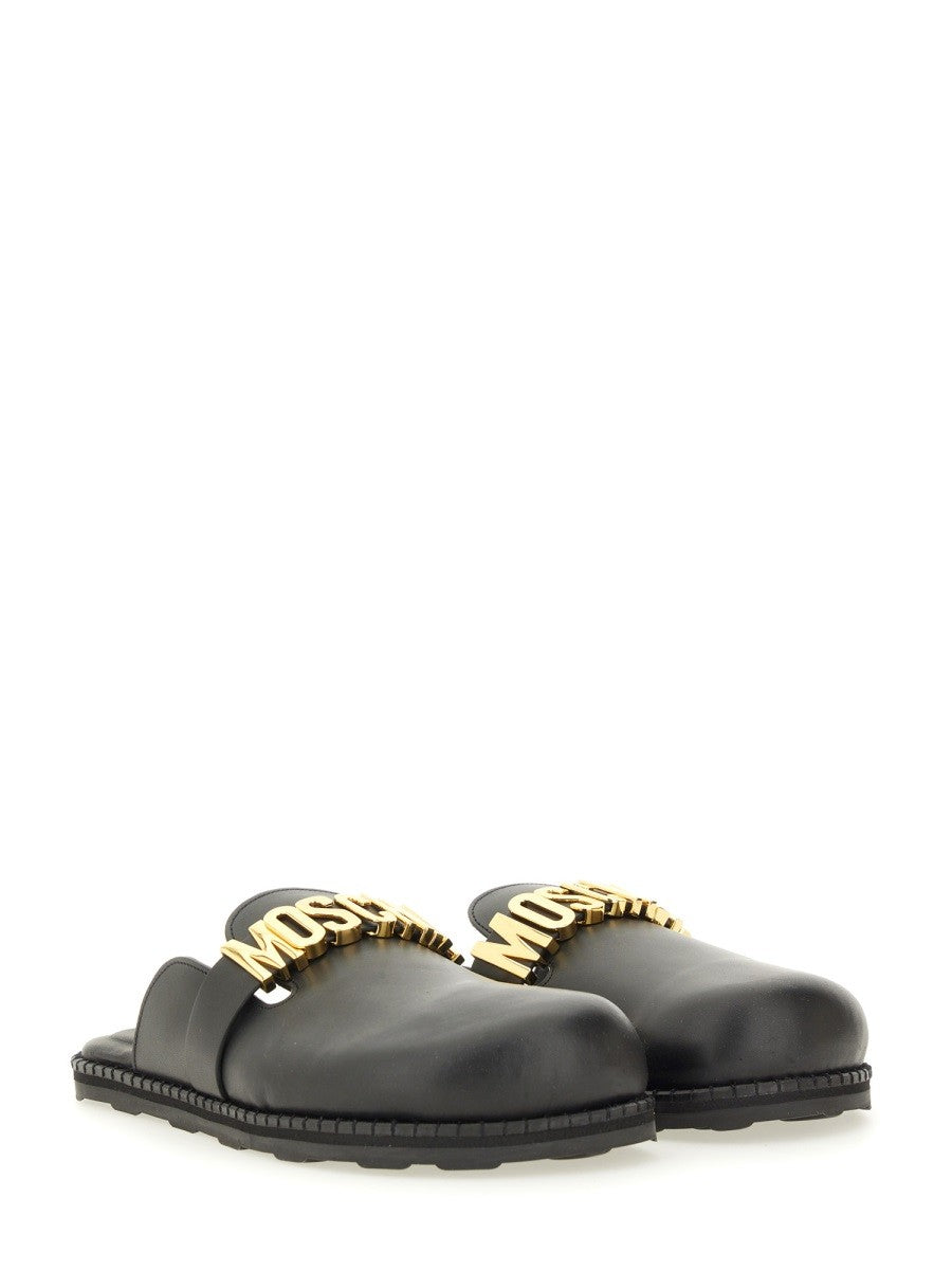 Moschino - Woman - Black - Flat