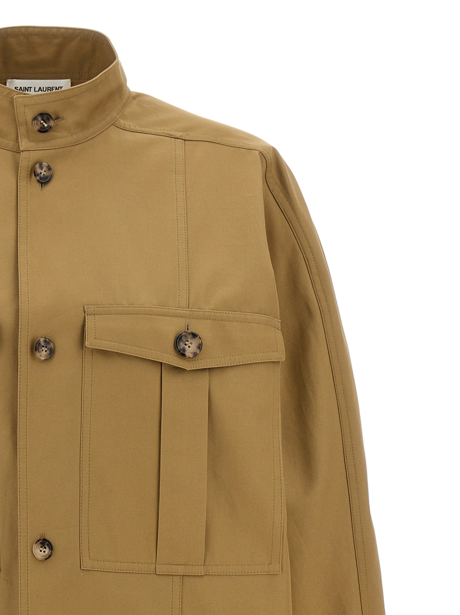 Saint Laurent - nan - Beige - Shirt