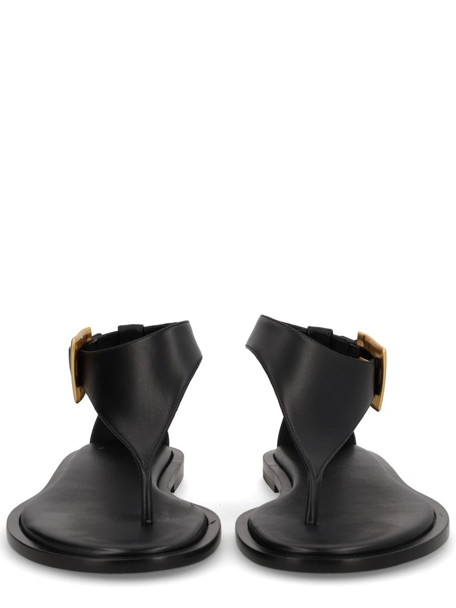 Balmain - Man - Black - Sandal