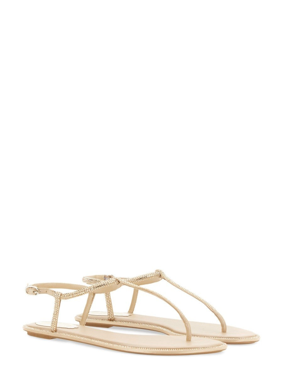 RENE CAOVILLA - Woman - Gold - Sandal