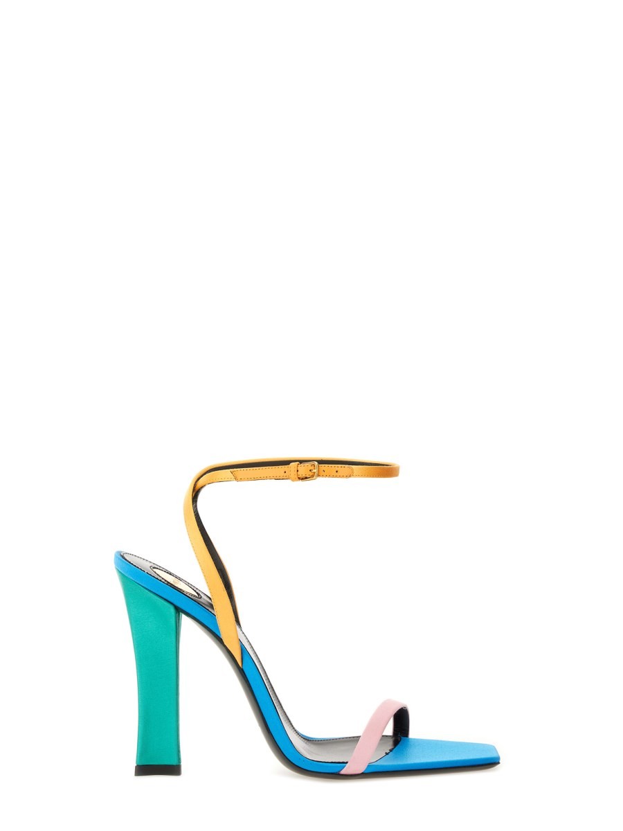 Saint Laurent - Woman - Multicolor - Sandal