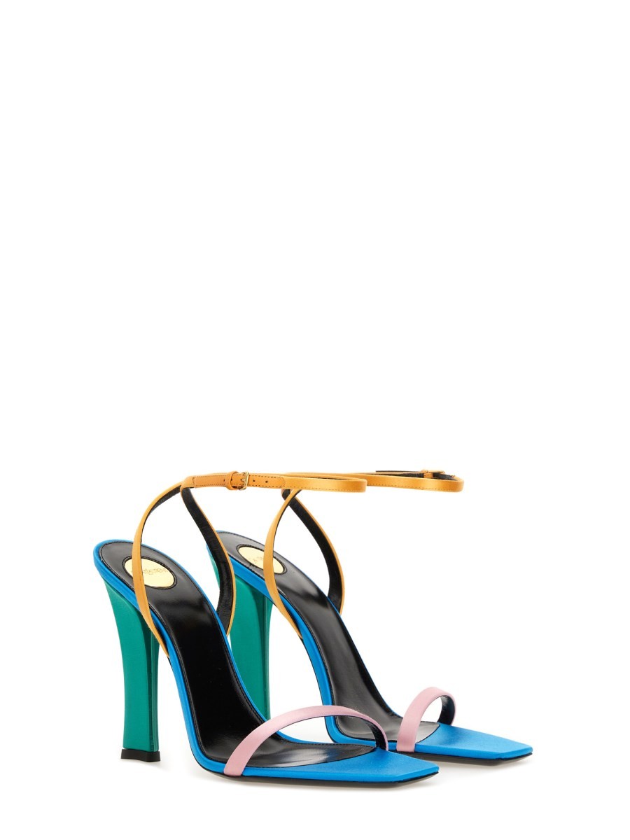 Saint Laurent - Woman - Multicolor - Sandal