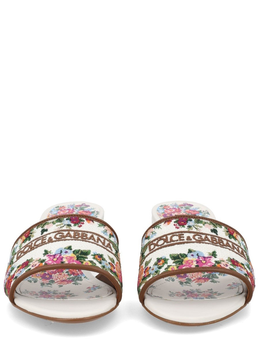 Dolce & Gabbana - Woman - White - Sandal