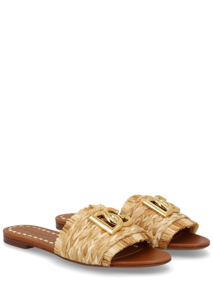 Dolce & Gabbana - Woman - Beige - Sandal