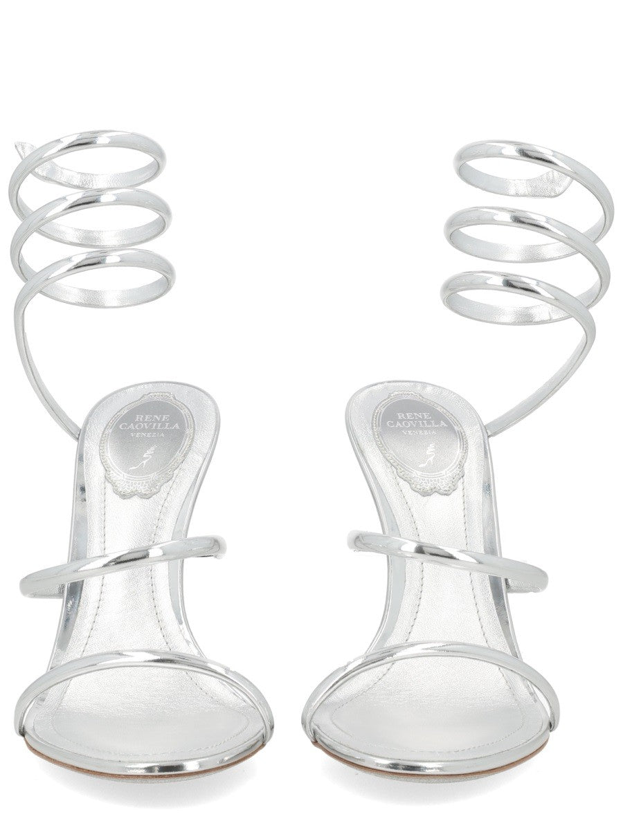 RENE CAOVILLA - Woman - Silver - Heel