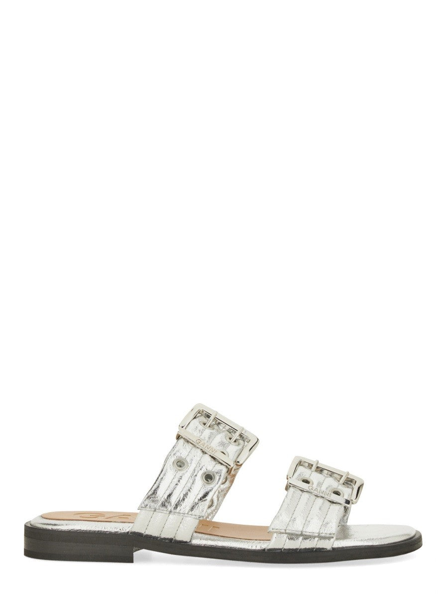 GANNI - Woman - Silver - Sandal