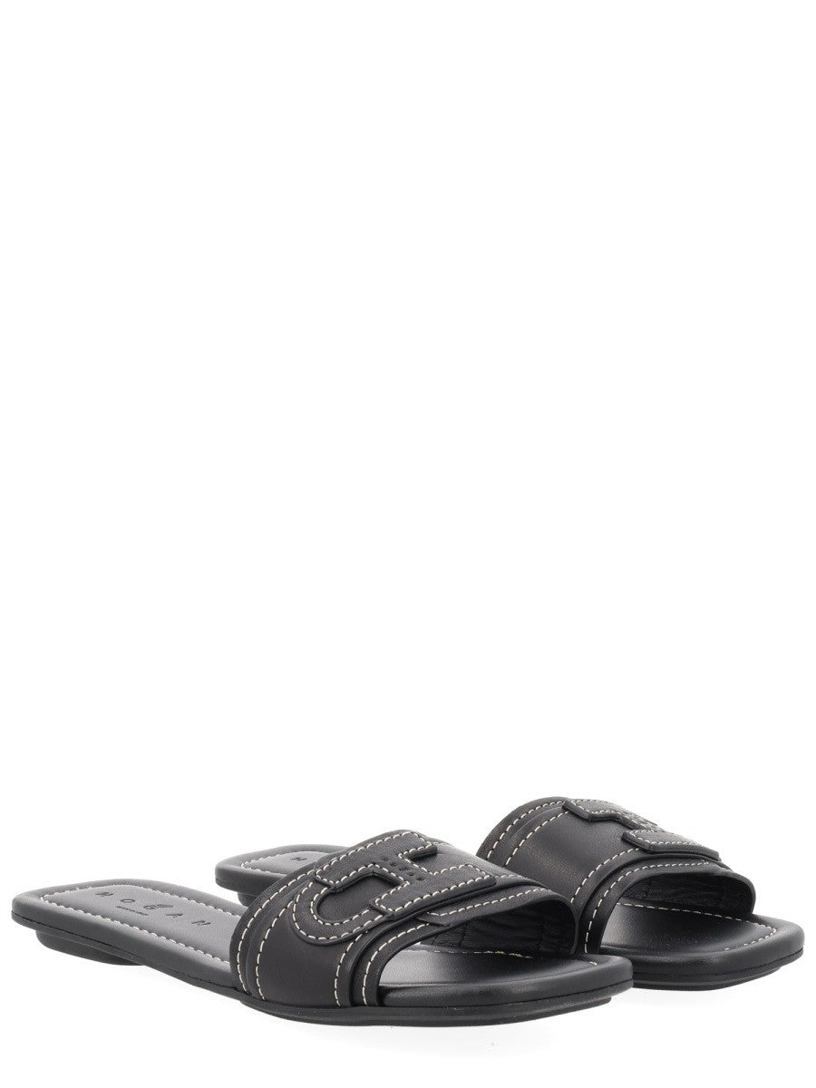 Hogan - Woman - Black - Sandal