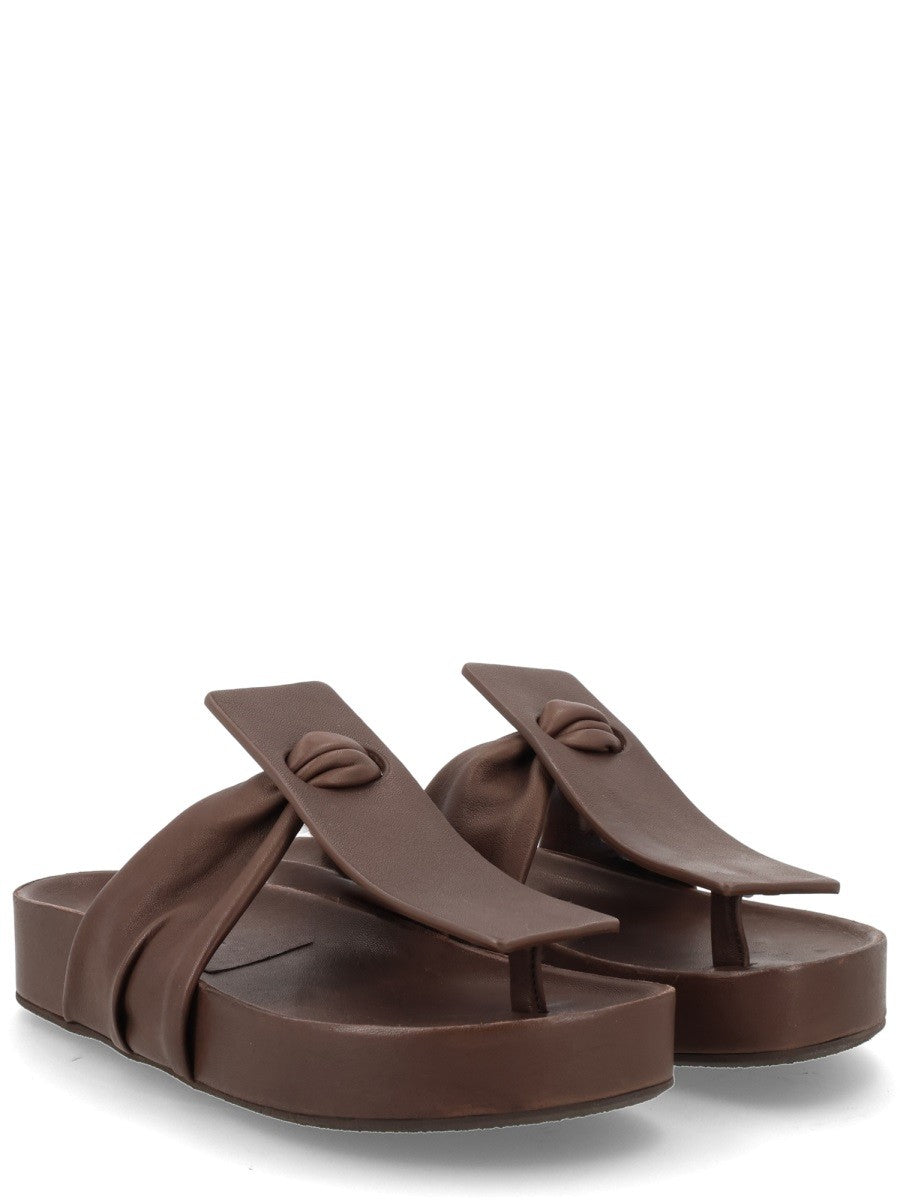 UMA WANG - Woman - Brown - Sandal