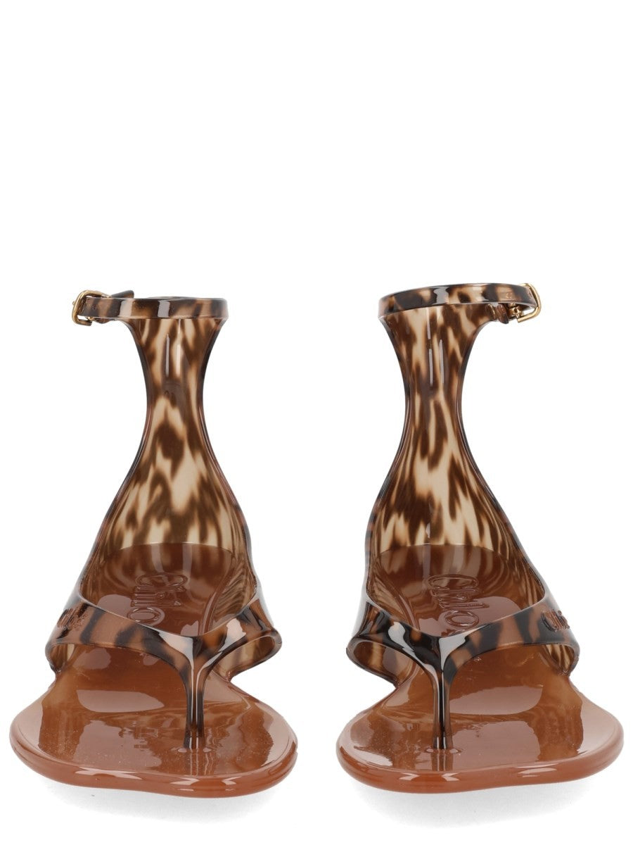 CHLOÉ - Woman - Brown - Heel