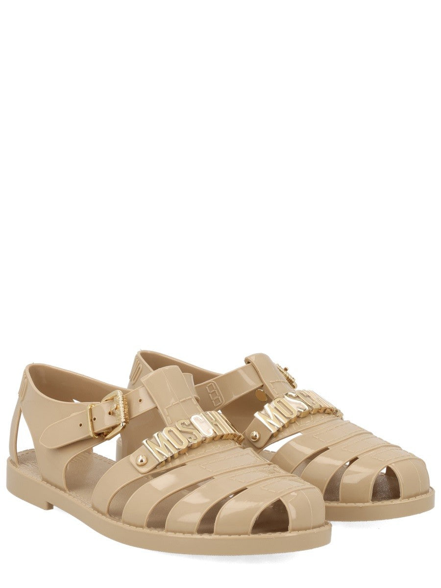 Moschino - Woman - Beige - Sandal