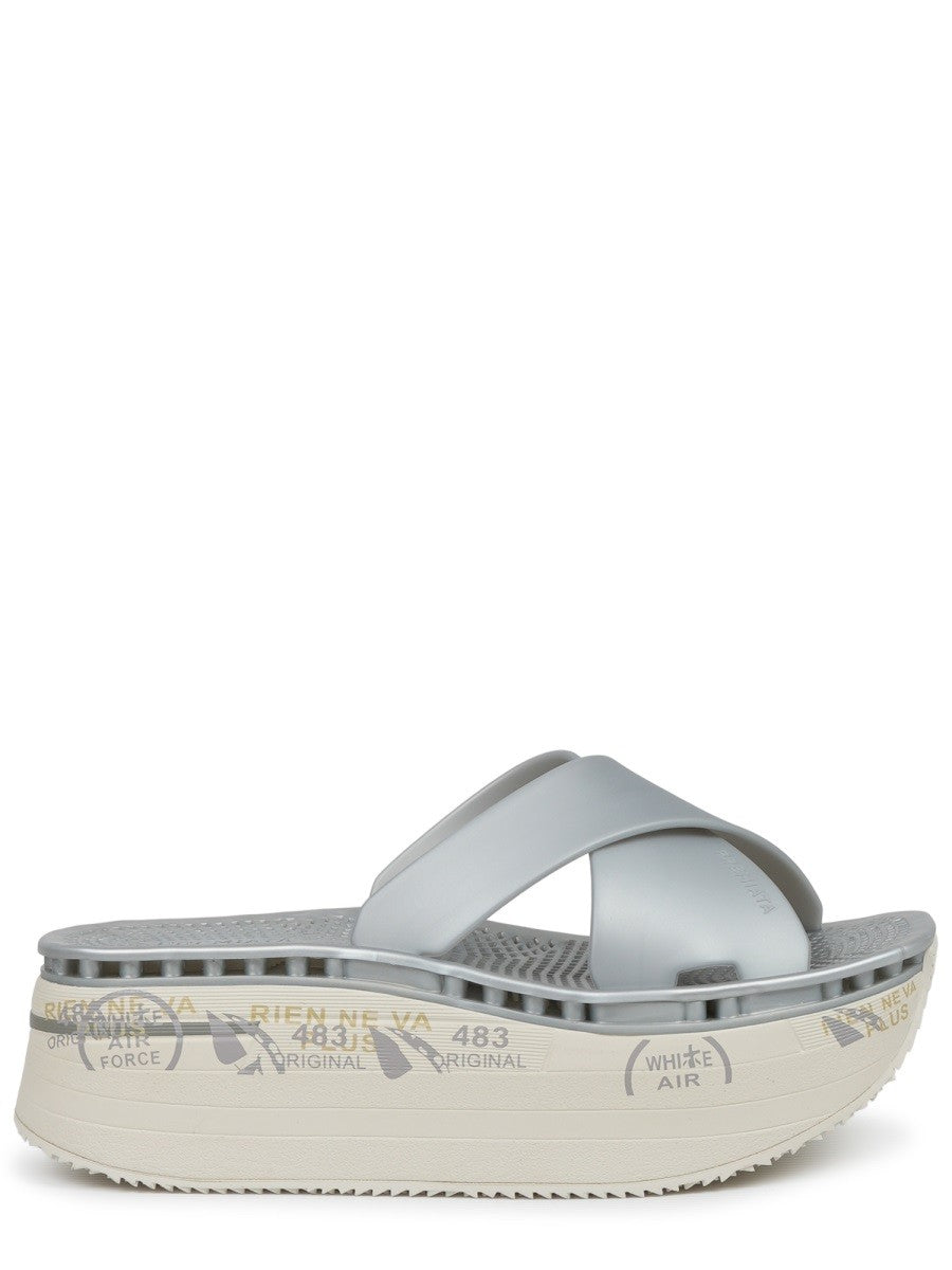 Premiata - Woman - Silver - Sandal