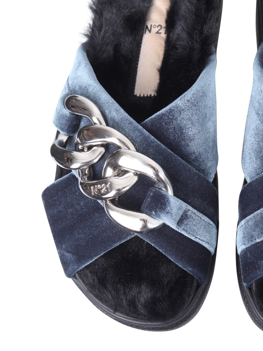N°21 - Woman - Green - Sandal