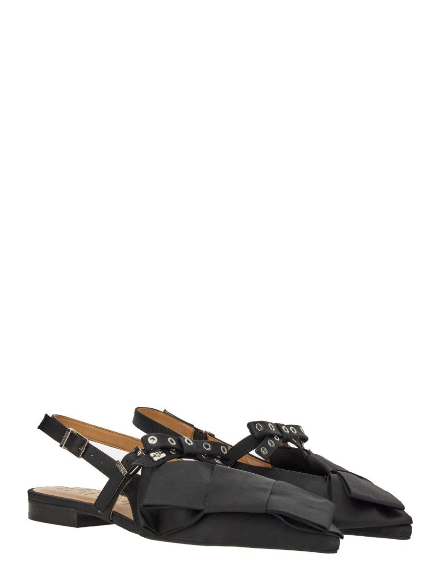 GANNI - Woman - Black - Flat