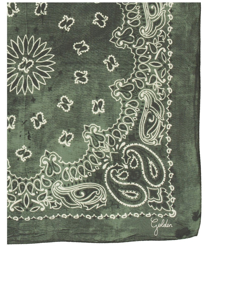 Golden Goose - Man - Green - Scarf