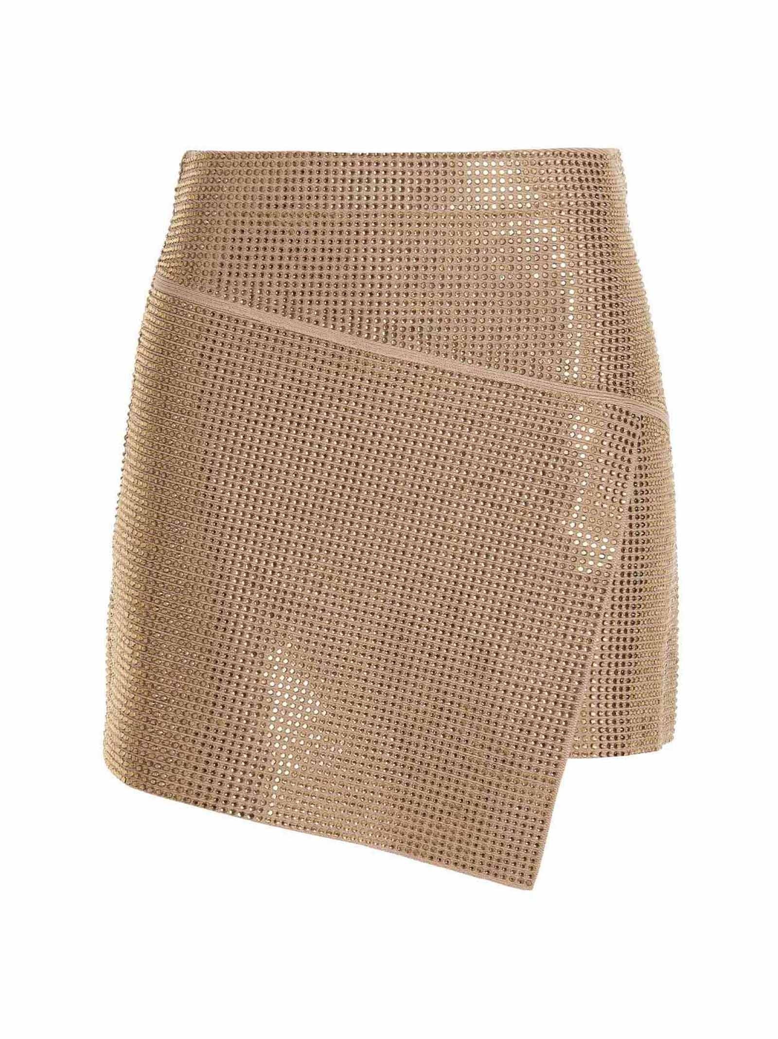 ANDREADAMO - nan - Beige - Skirt
