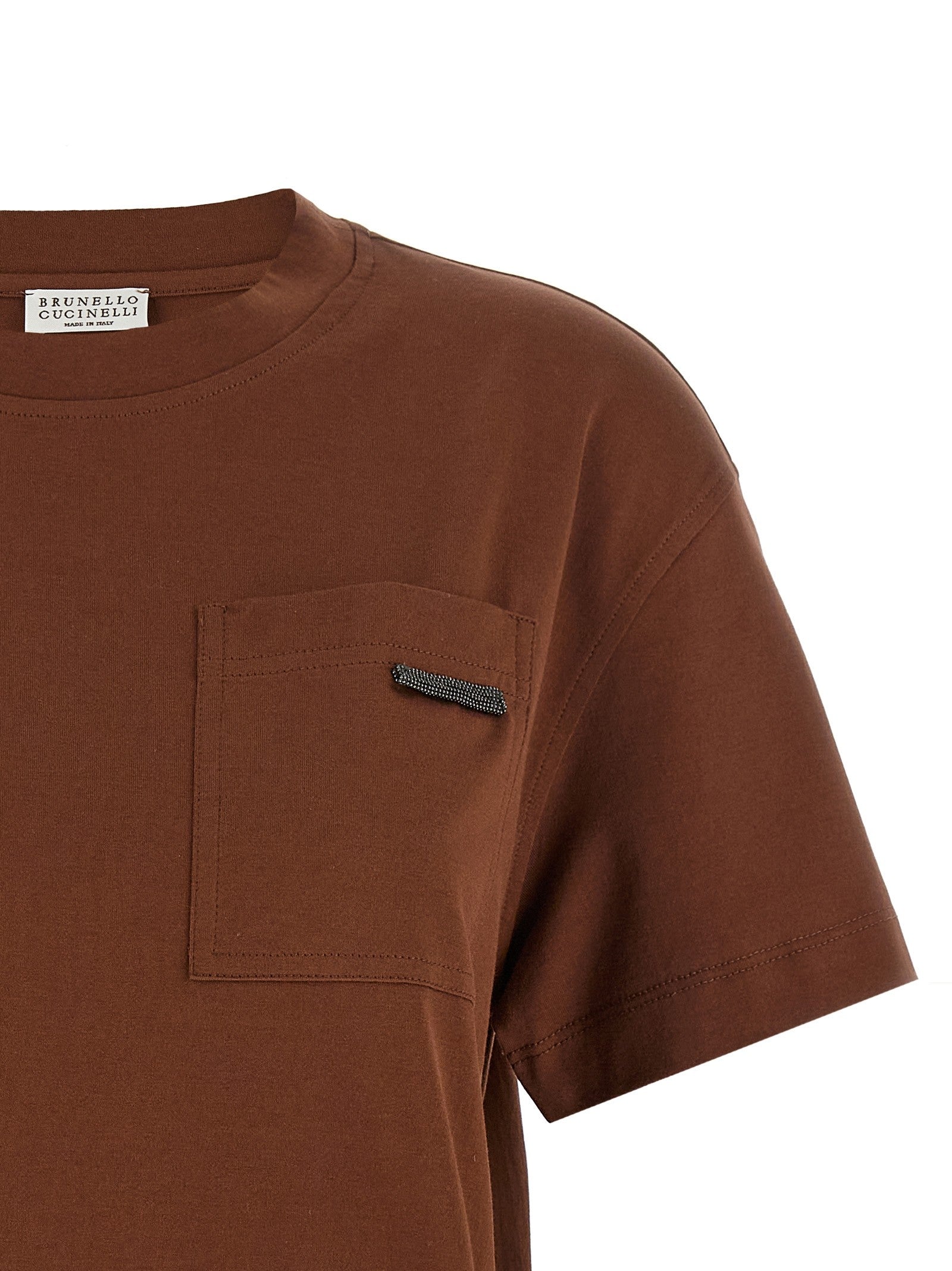 Brunello Cucinelli - nan - Brown - T-shirt