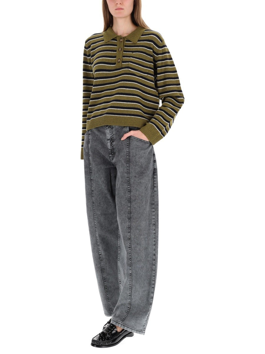 BAUM UND PFERDGARTEN - Woman - Green - Sweater