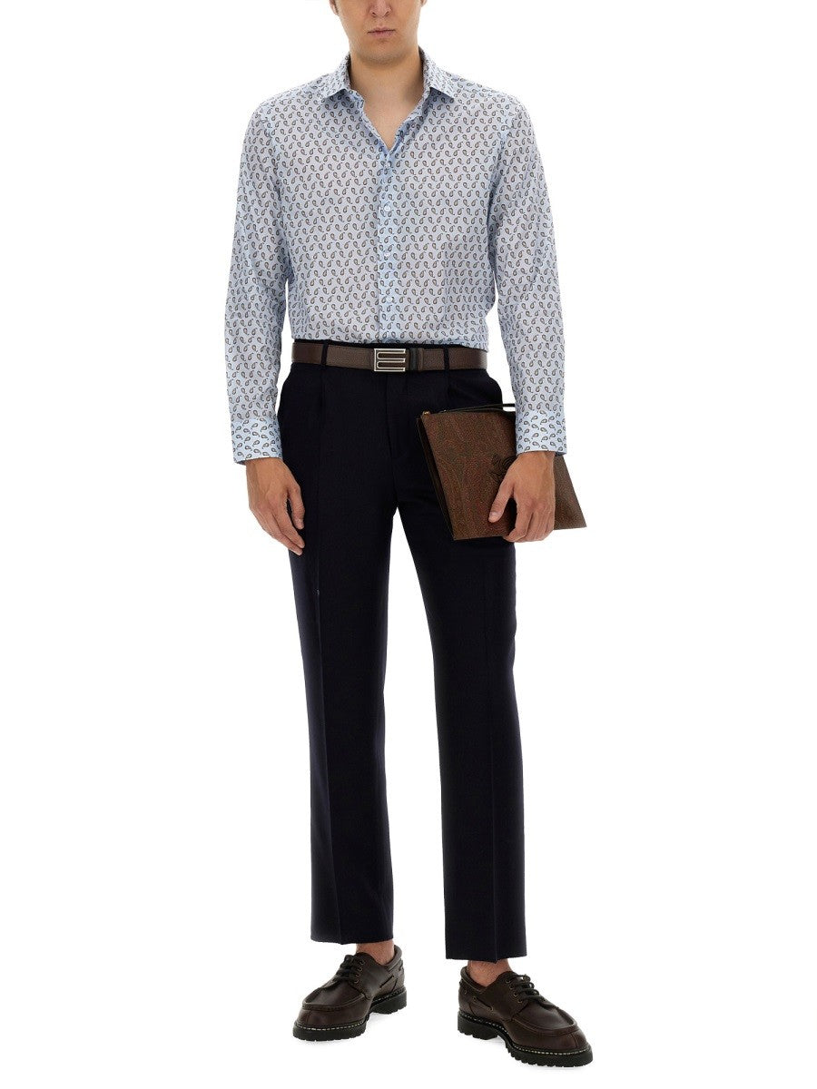 Etro - Man - Blue - Shirt