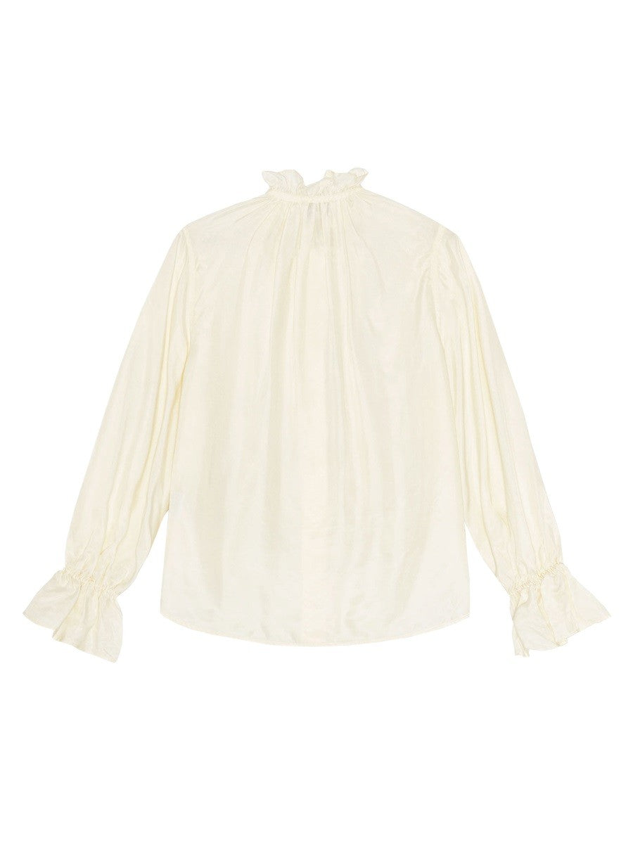 GANNI - Woman - Beige - Shirt