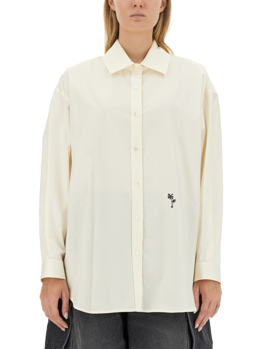 Palm Angels - Woman - Beige - Shirt