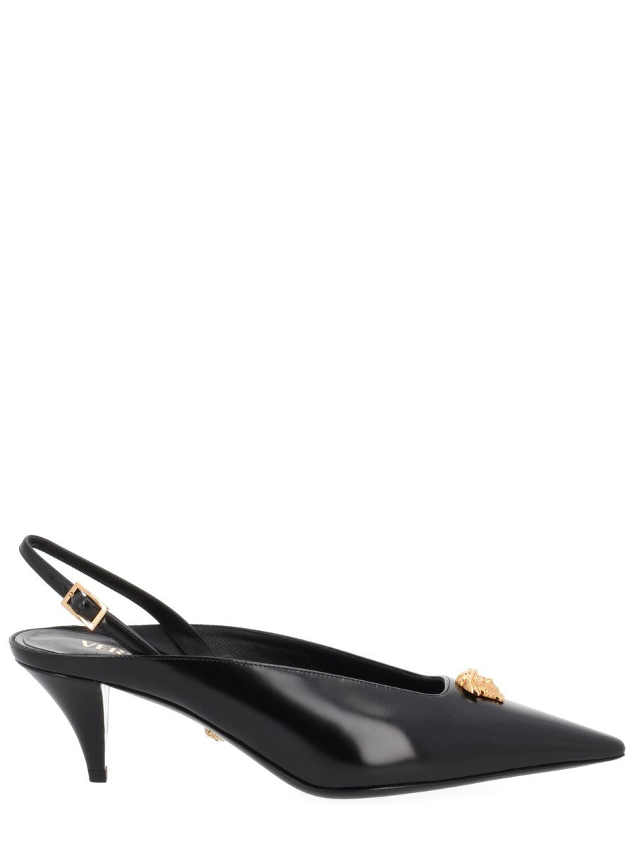 Versace - Woman - Black - Heel