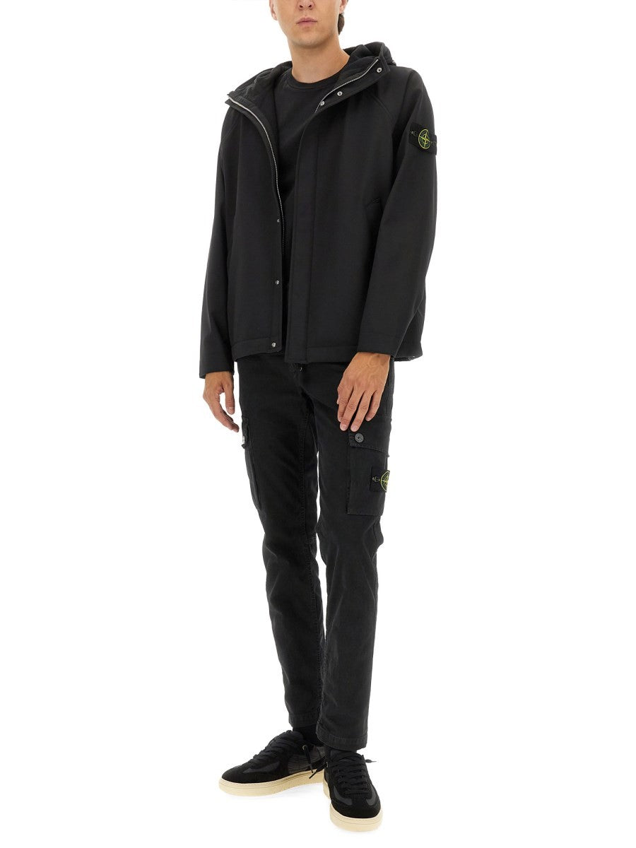 Stone Island - Man - Black - Blazer