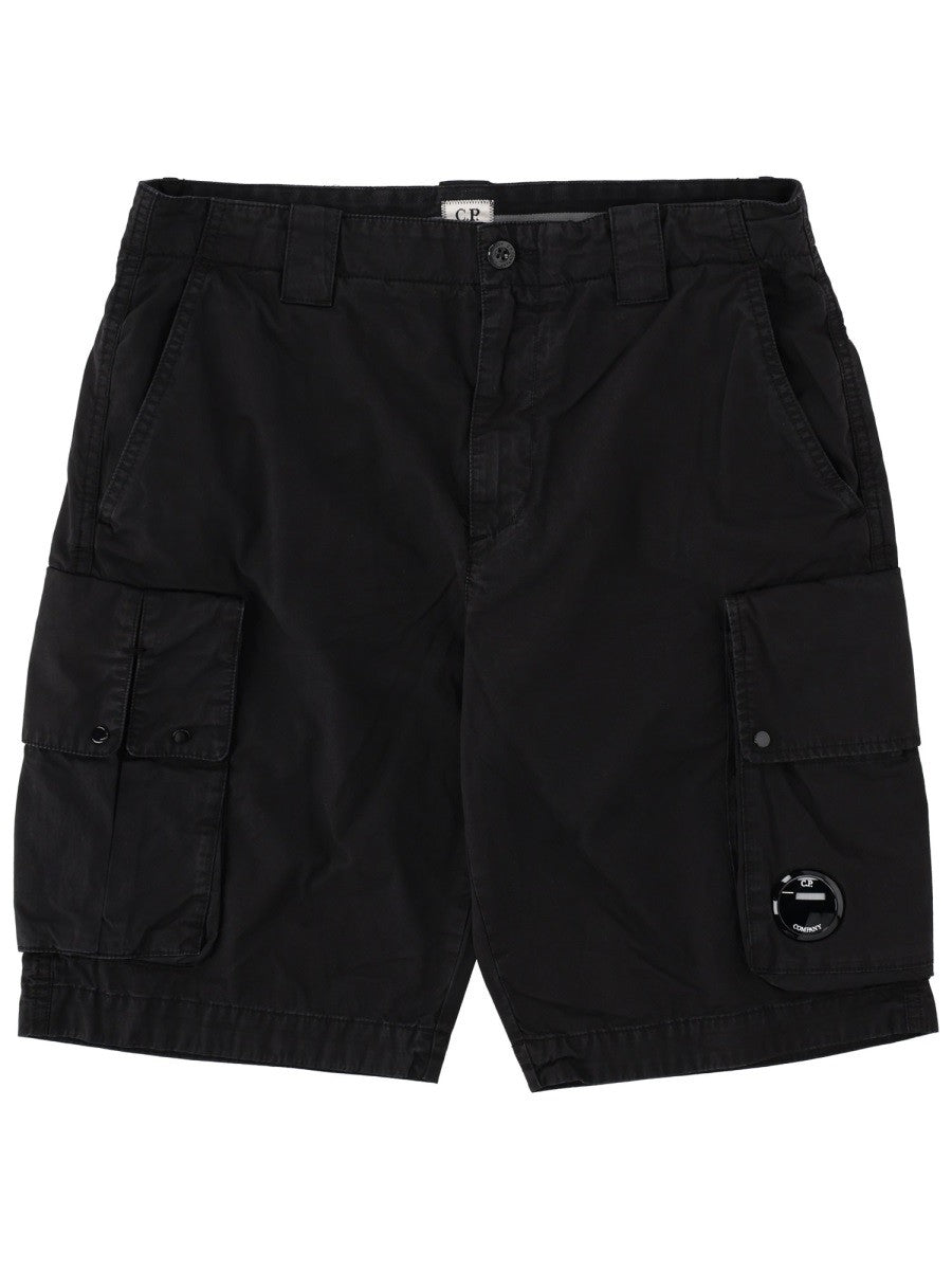 C.P. COMPANY - Man - Black - Shorts