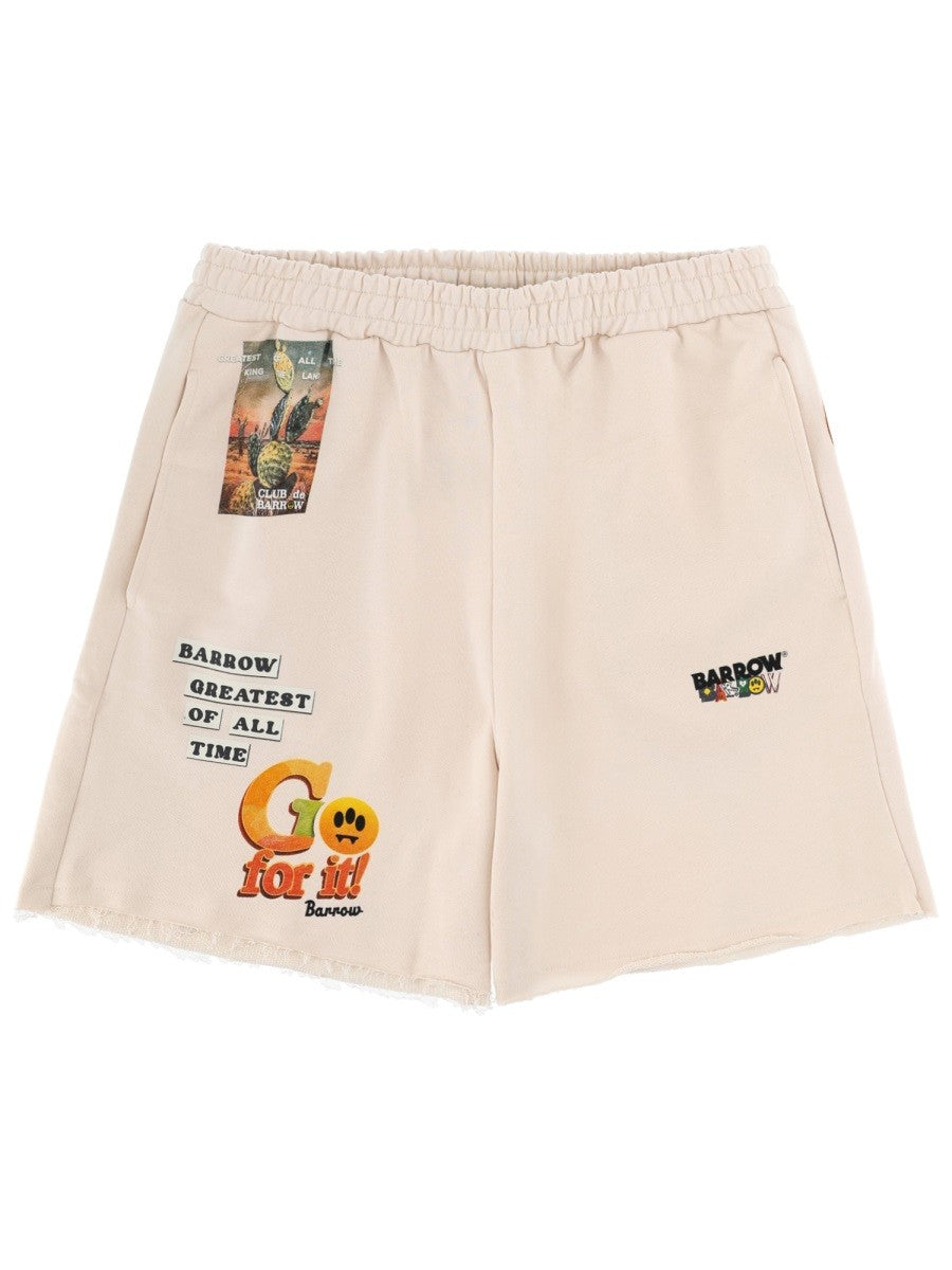 Barrow - Unisex - Beige - Shorts