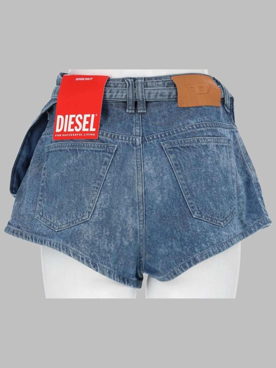 Diesel - Woman - Blue - Shorts