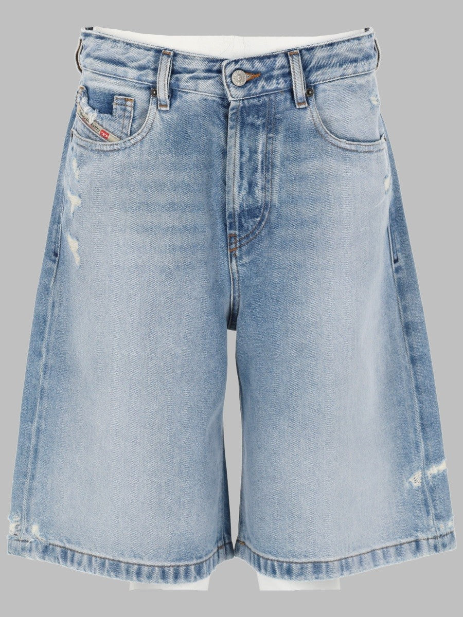 Diesel - Woman - Blue - Shorts