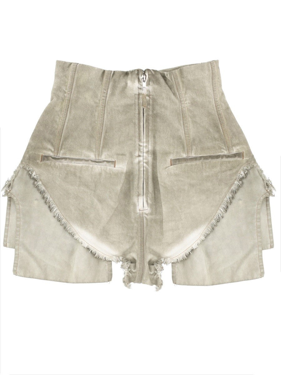 RICK OWENS DRKSHDW - Woman - Beige - Shorts