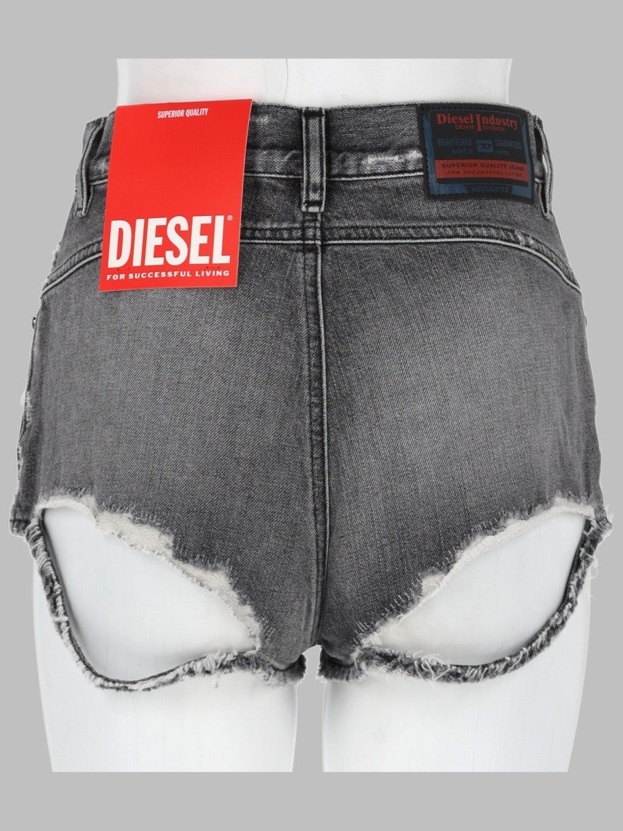 Diesel - Woman - Grey - Shorts