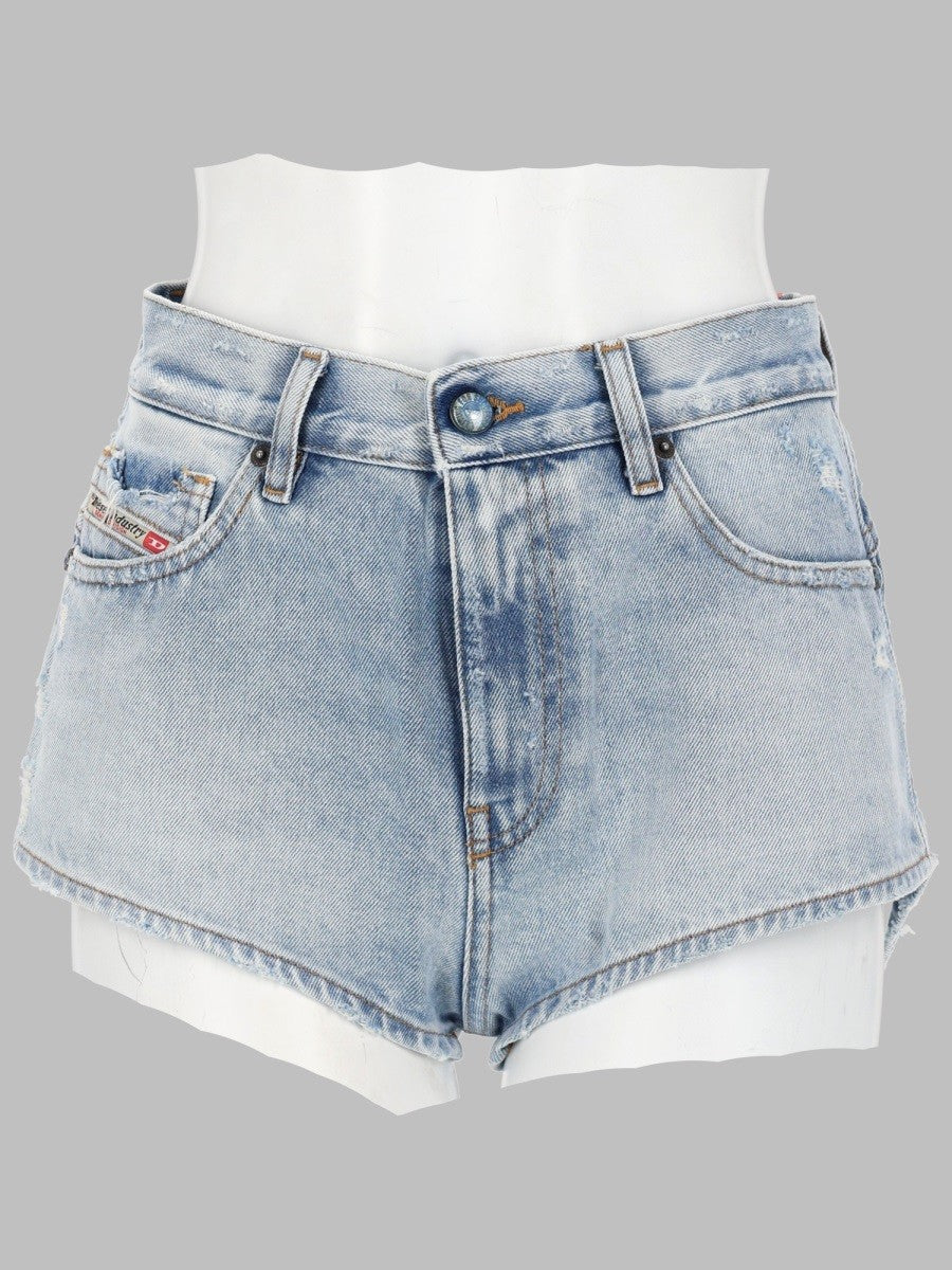 Diesel - Woman - Blue - Shorts