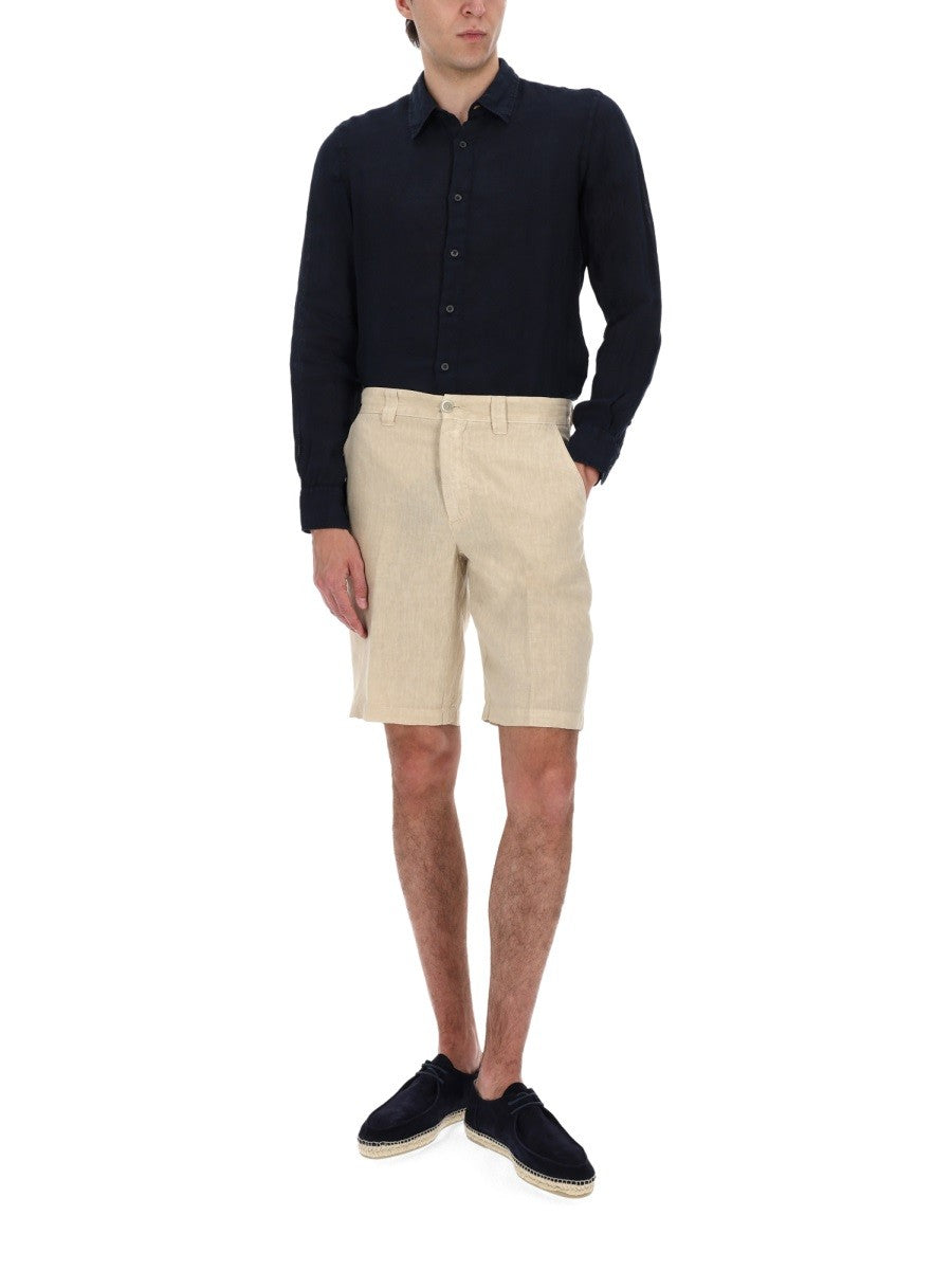 120% LINO - Man - Beige - Shorts