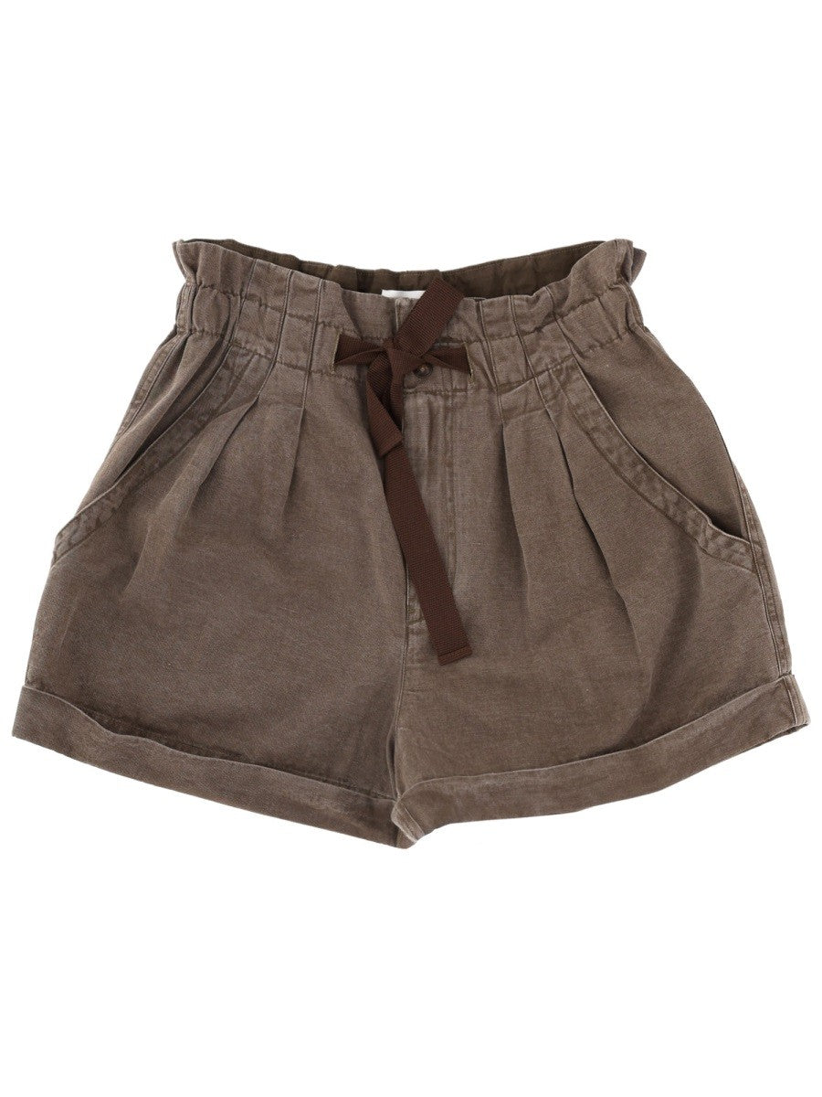 MARANT ETOILE - Woman - Gold - Shorts