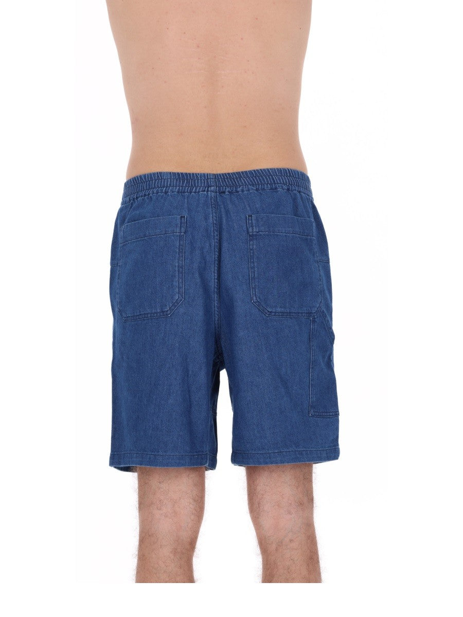 A.P.C. - Man - Blue - Shorts