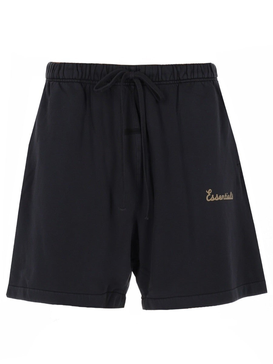 FEAR OF GOD ESSENTIALS - Man - Black - Shorts
