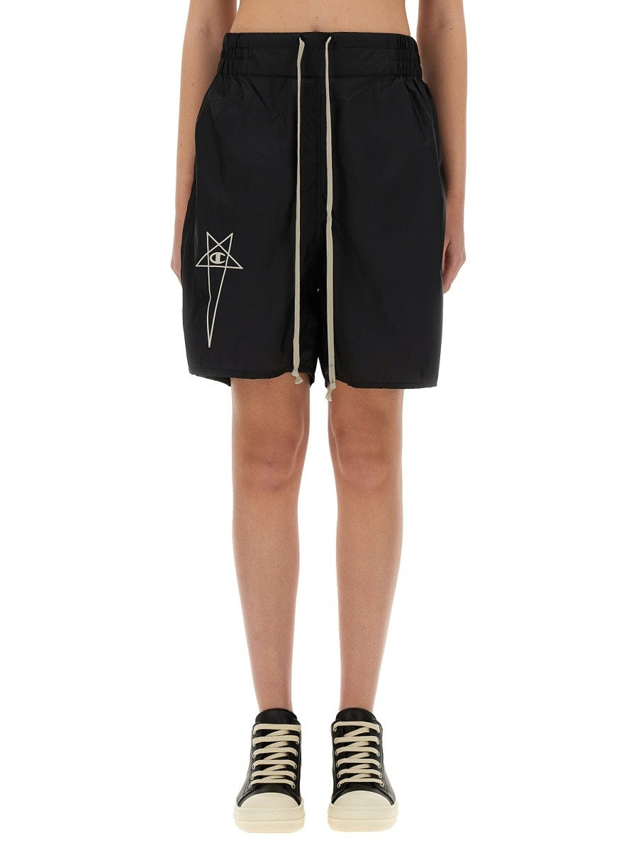 CHAMPION X RICK OWENS - Woman - Black - Shorts