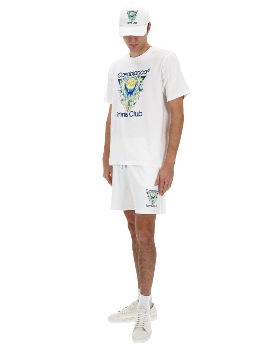 CASABLANCA - Man - White - Shorts
