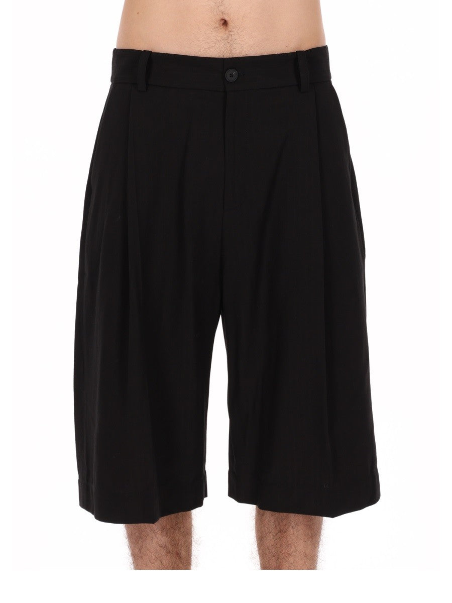 STUDIO NICHOLSON - Man - Black - Shorts