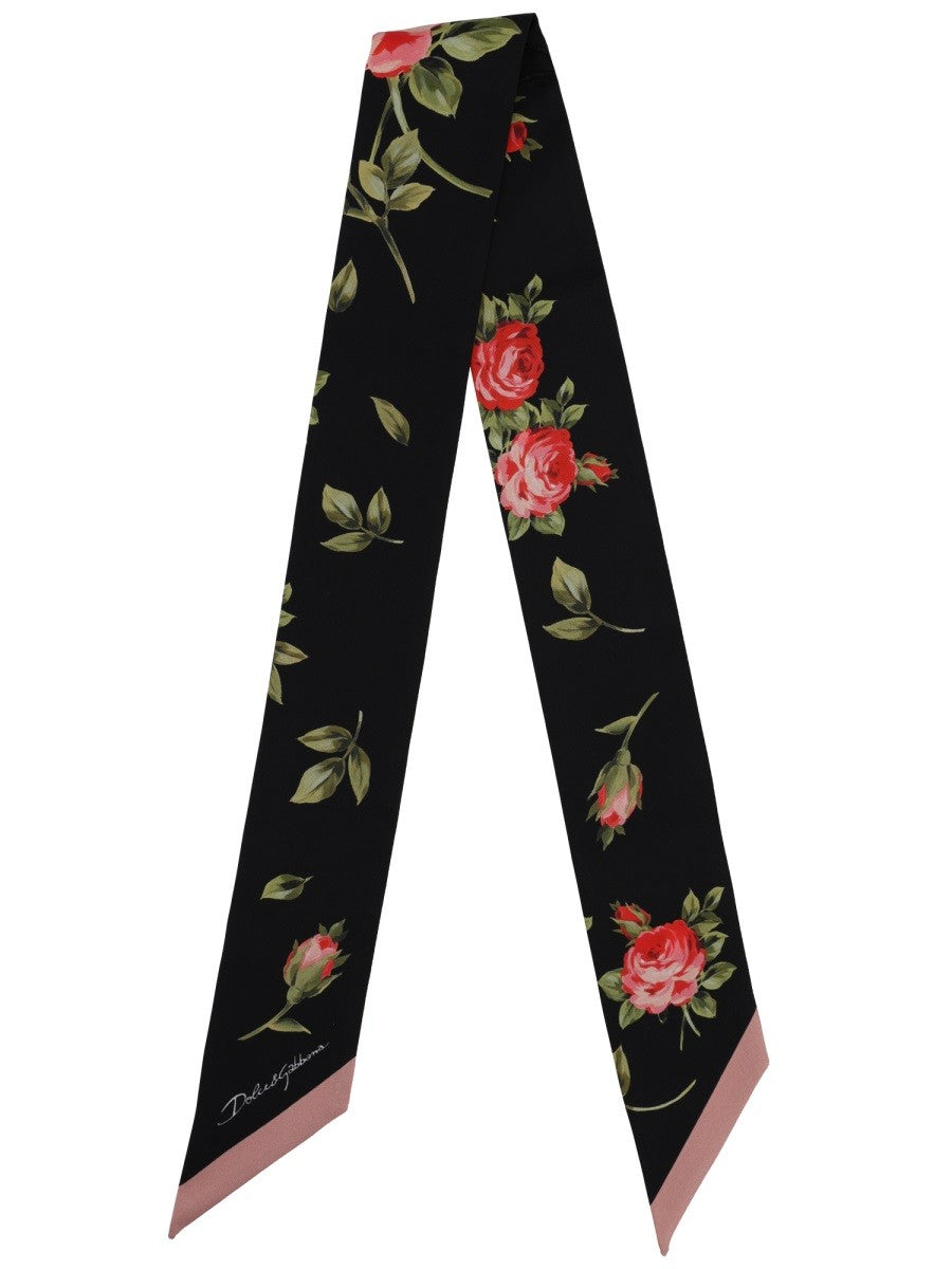 Dolce & Gabbana - Woman - Black - Scarf